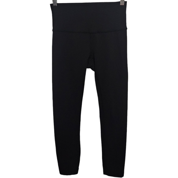 lululemon athletica Pants - Lululemon High Waisted Black Thick Leggings